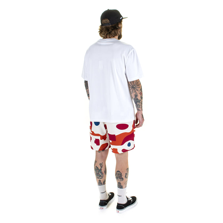 by Parra - Abstract Mountain Swim Shorts
Style # 56165
Color : Red