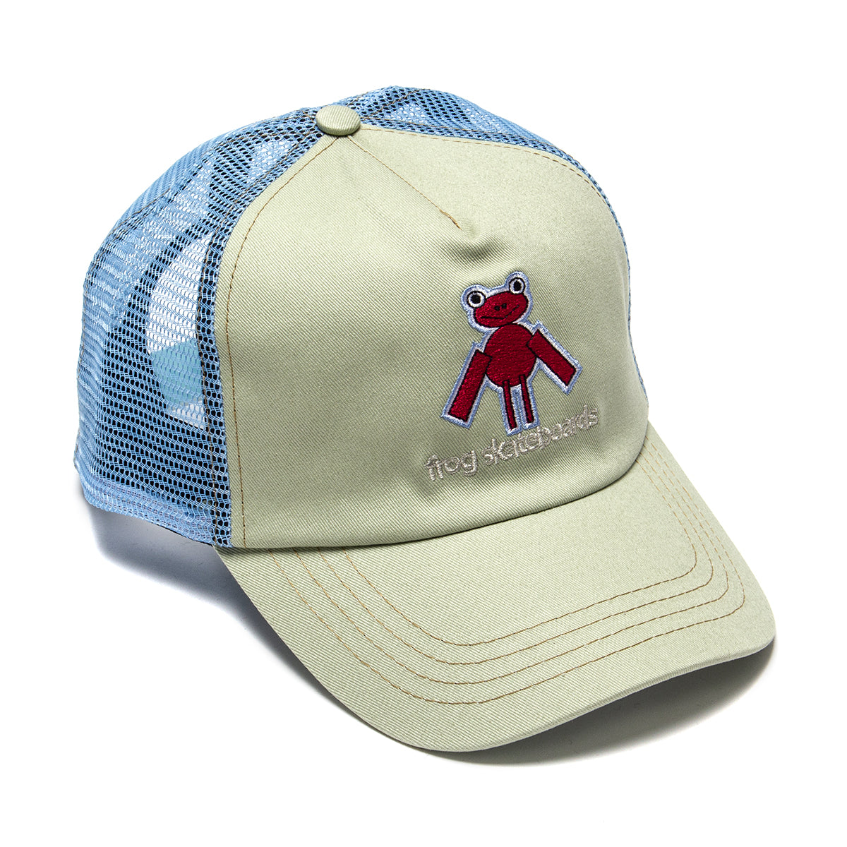 Frog | Perfect Frog Trucker Hat
Color : Green / Turquoise