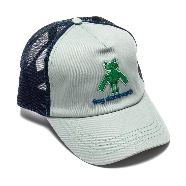 Frog | Perfect Frog Trucker Hat
Color : Grey / Navy