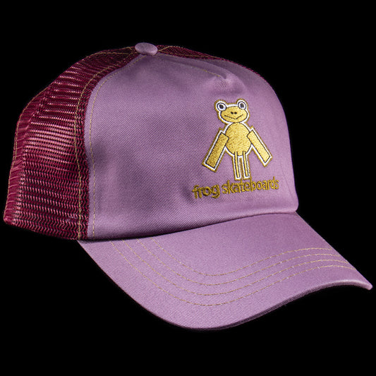 Frog | Perfect Frog Trucker Hat Color : Purple