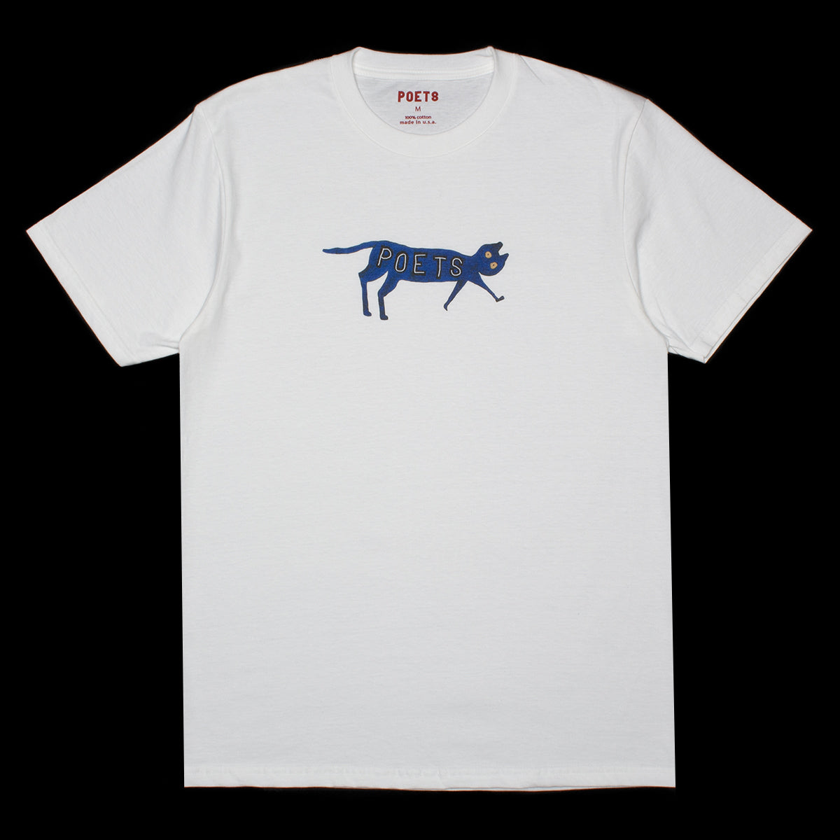 Poets | Cat T-Shirt
Color : White