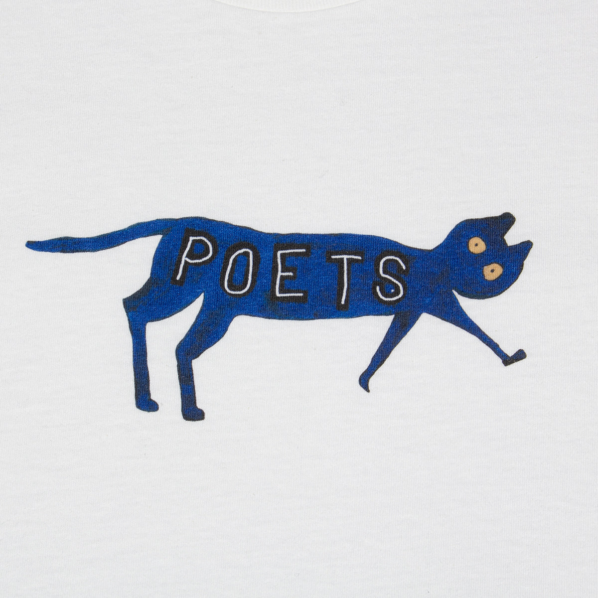 Poets | Cat T-Shirt
Color : White