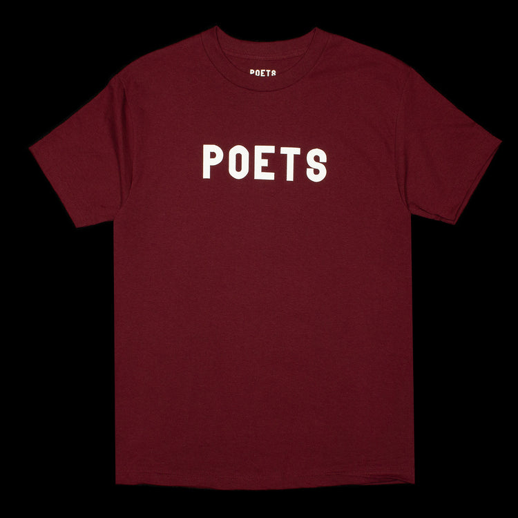 Poets | OG Flock T-Shirt
Color : Maroon