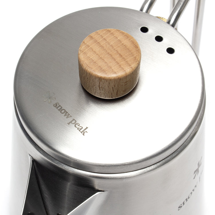 Snow Peak | Field Barista Kettle
Style # CS-115R
Color : Stainless Steel