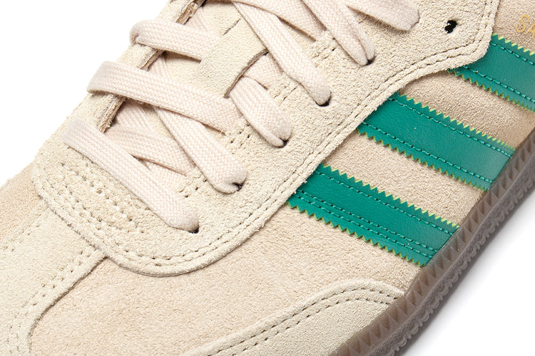 Adidas Skateboarding - Samba ADV
Style # KJ0262
Color : Sand Strata / Court Green / Gum
