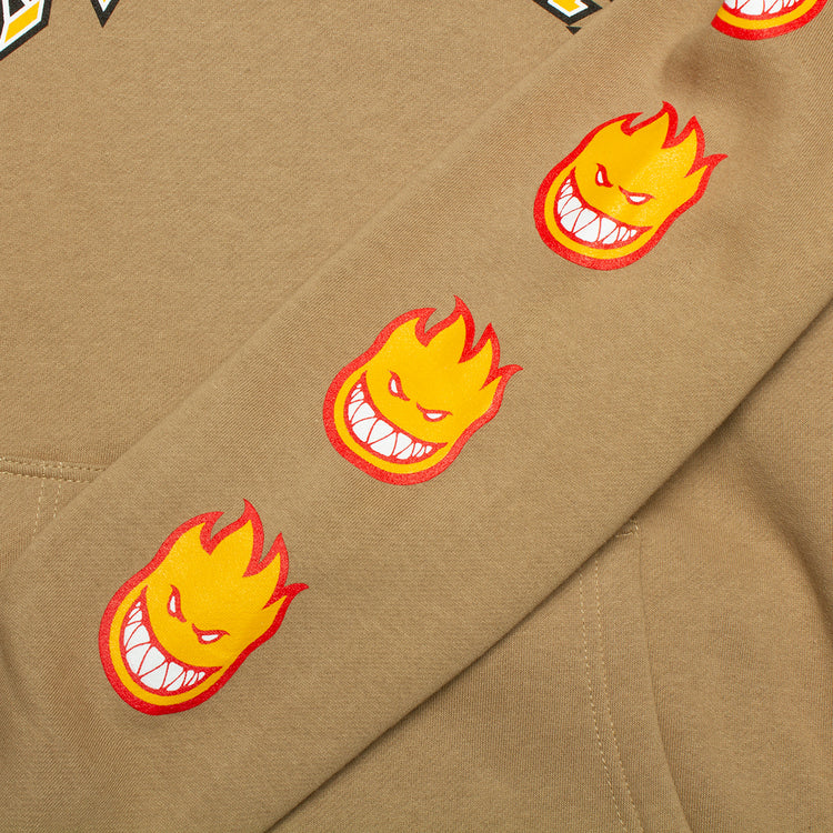 Spitfire | Old E Bighead Fill Hoodie Color : Sand