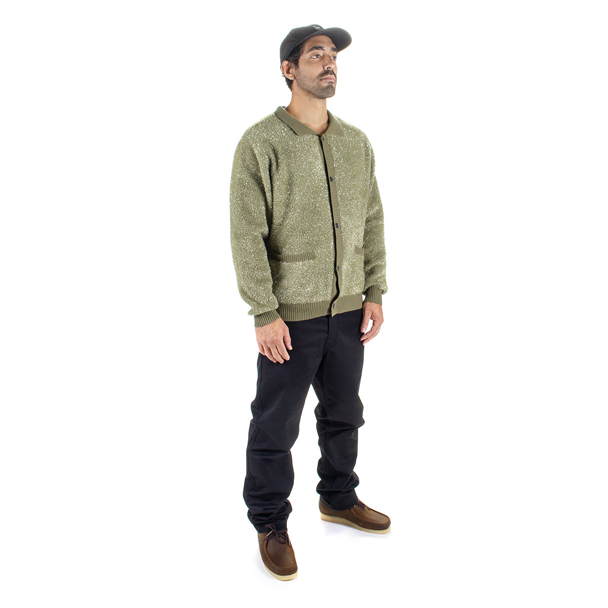 Fucking Awesome | Big Night Out Cardigan
Color : Olive