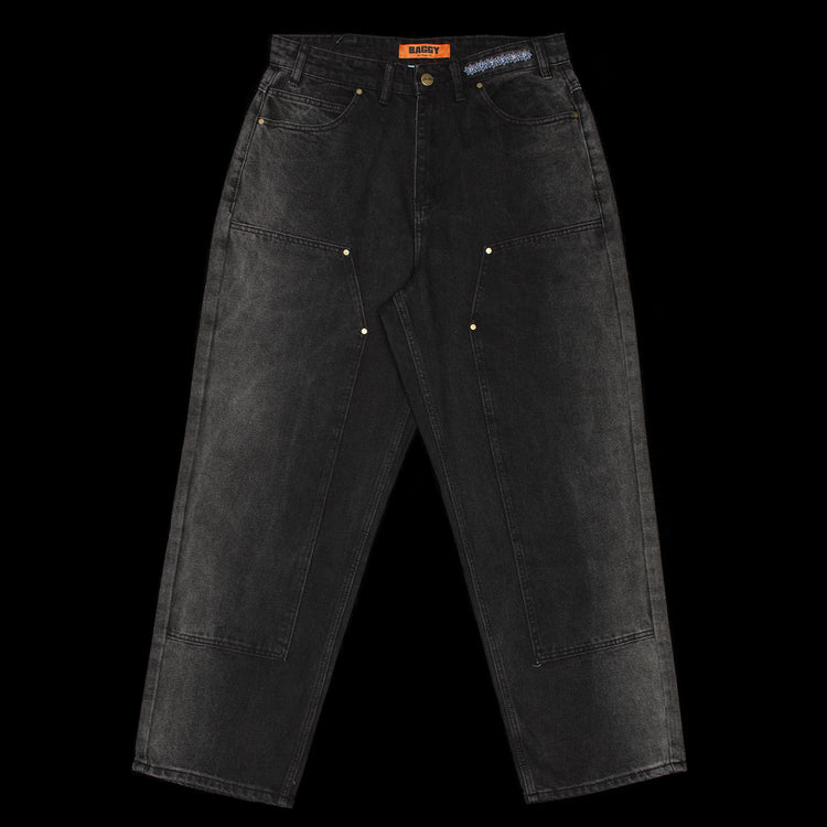 Butter Goods - Bronco Denim Jeans
Color : Washed Black