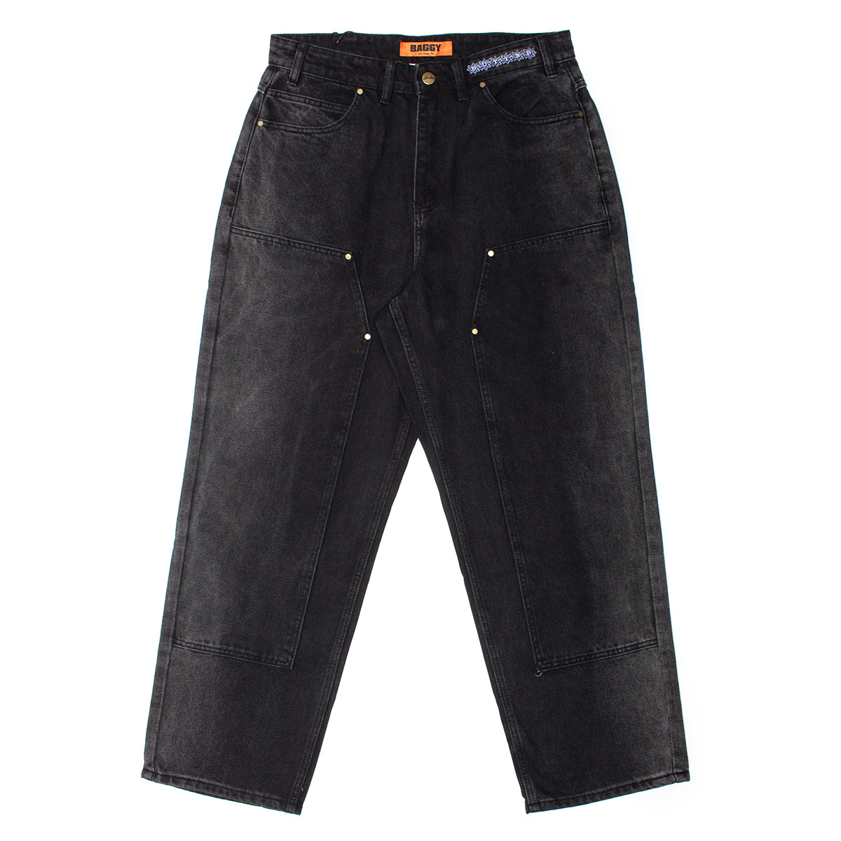 Butter Goods - Bronco Denim Jeans
Color : Washed Black