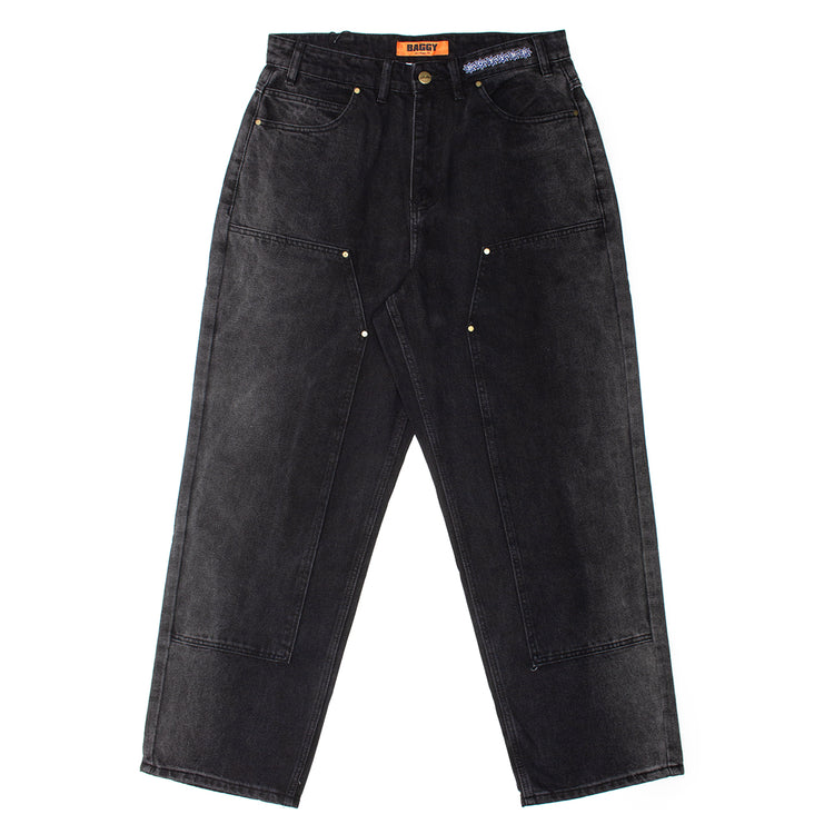 Butter Goods - Bronco Denim Jeans
Color : Washed Black