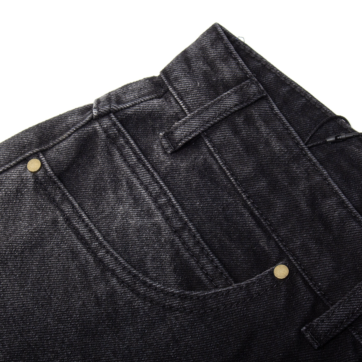 Butter Goods - Bronco Denim Jeans
Color : Washed Black