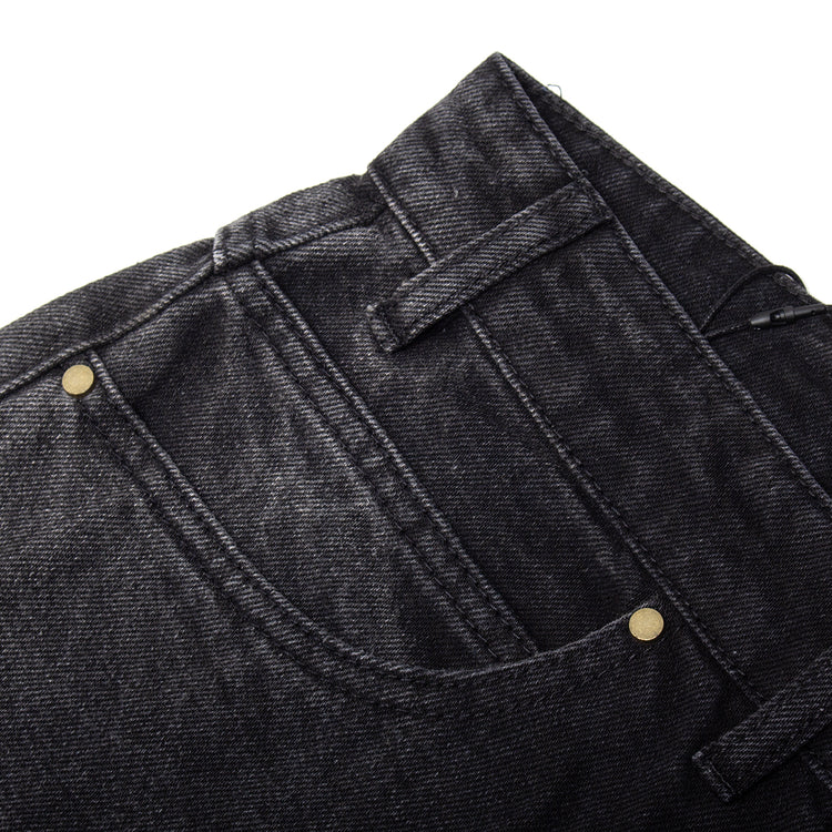 Butter Goods - Bronco Denim Jeans
Color : Washed Black