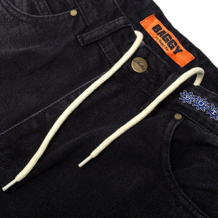 Butter Goods - Bronco Denim Jeans
Color : Washed Black