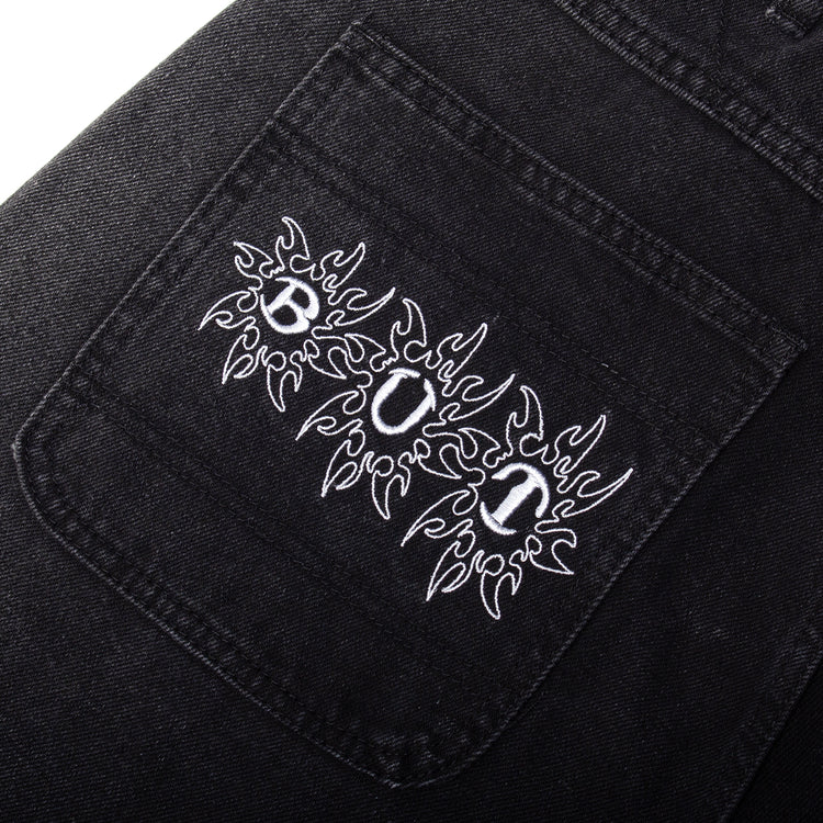 Butter Goods - Bronco Denim Jeans
Color : Washed Black