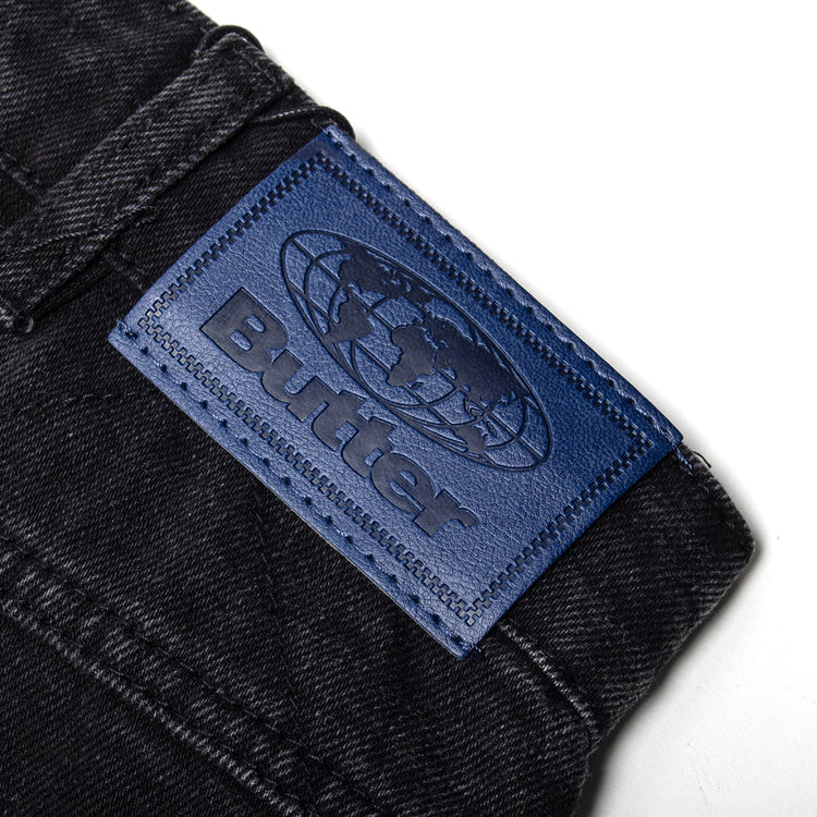 Butter Goods - Bronco Denim Jeans
Color : Washed Black