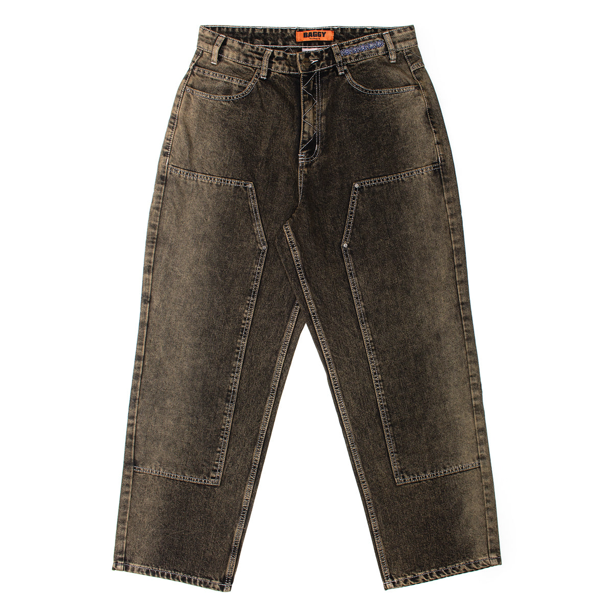 Butter Goods - Bronco Denim Jeans
Color : Brown Tint