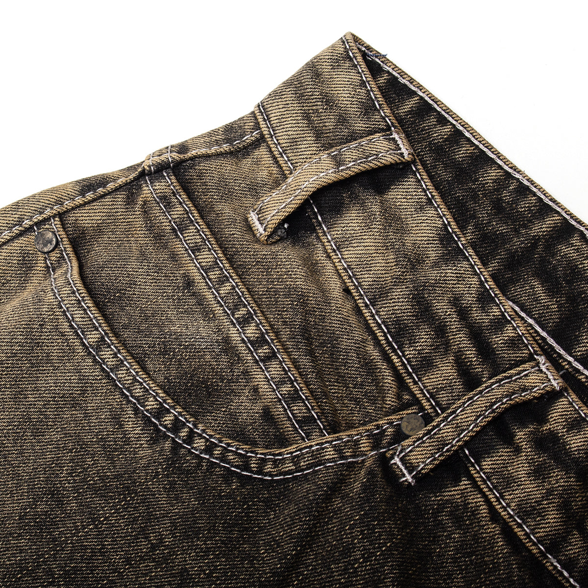 Butter Goods - Bronco Denim Jeans
Color : Brown Tint