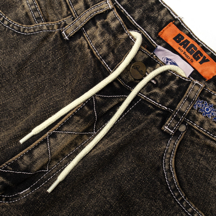 Butter Goods - Bronco Denim Jeans
Color : Brown Tint