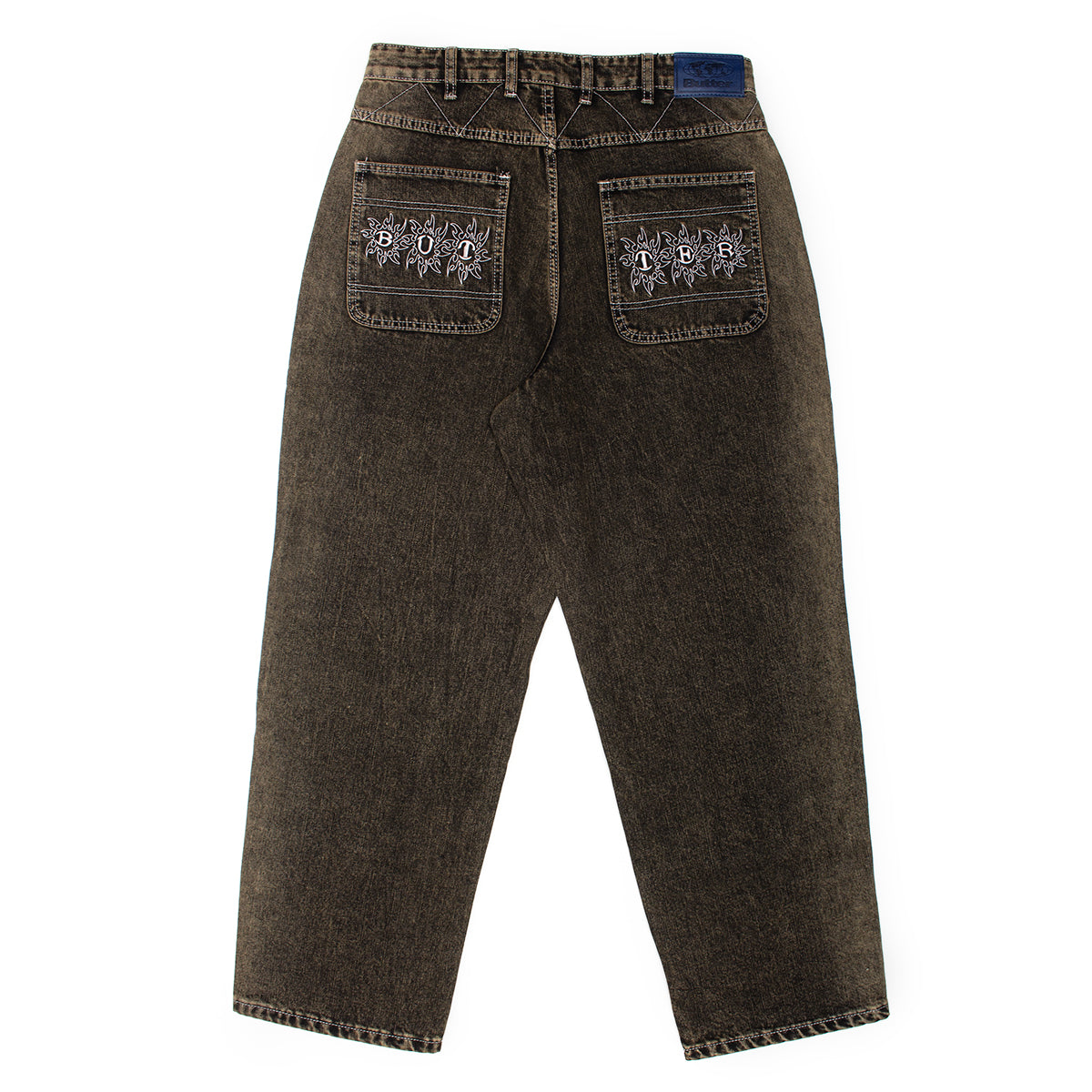 Butter Goods - Bronco Denim Jeans
Color : Brown Tint