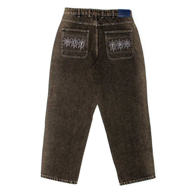 Butter Goods - Bronco Denim Jeans
Color : Brown Tint