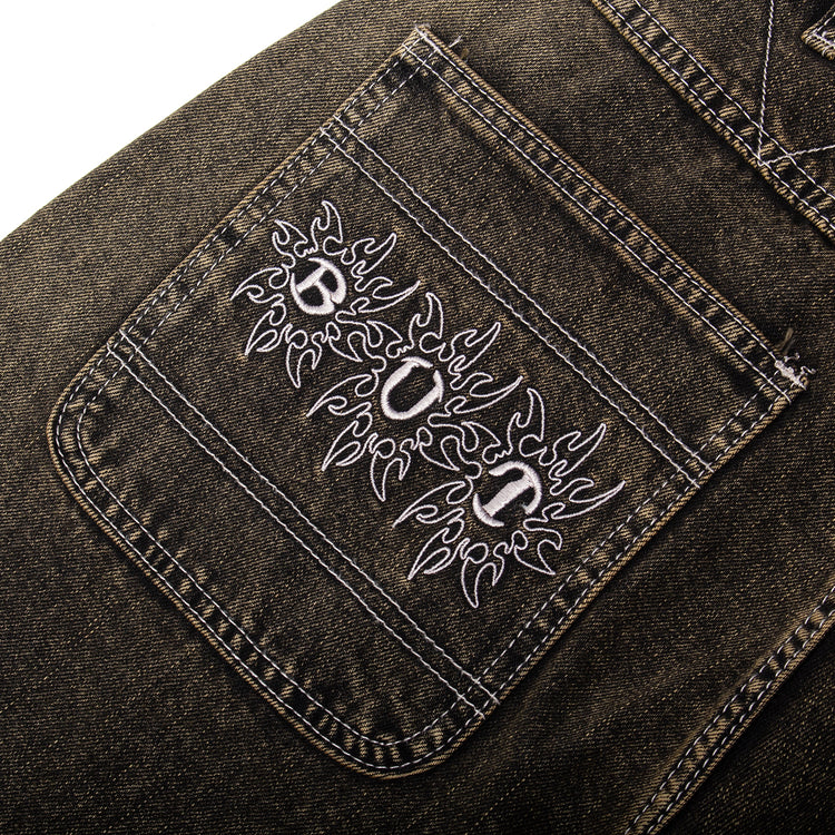 Butter Goods - Bronco Denim Jeans
Color : Brown Tint