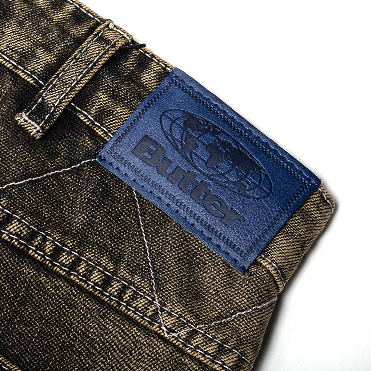 Butter Goods - Bronco Denim Jeans
Color : Brown Tint
