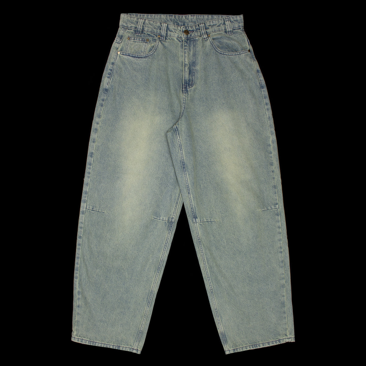 Butter Goods - Wide Cut Denim Jeans
Color : Tinted Blue Wash