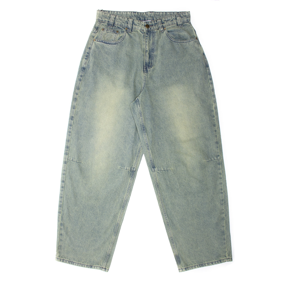Butter Goods - Wide Cut Denim Jeans
Color : Tinted Blue Wash