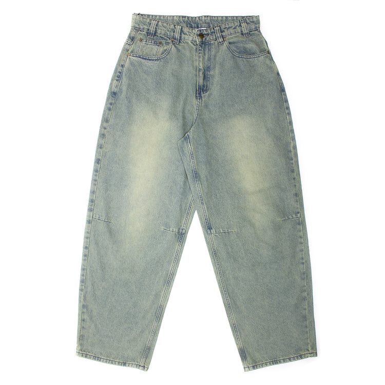 Butter Goods - Wide Cut Denim Jeans
Color : Tinted Blue Wash