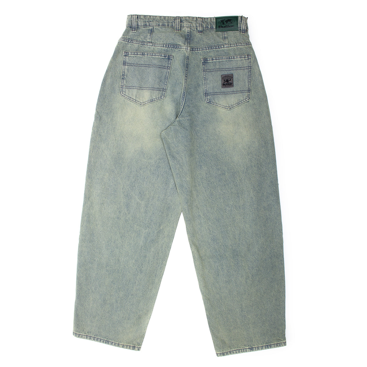 Butter Goods - Wide Cut Denim Jeans
Color : Tinted Blue Wash