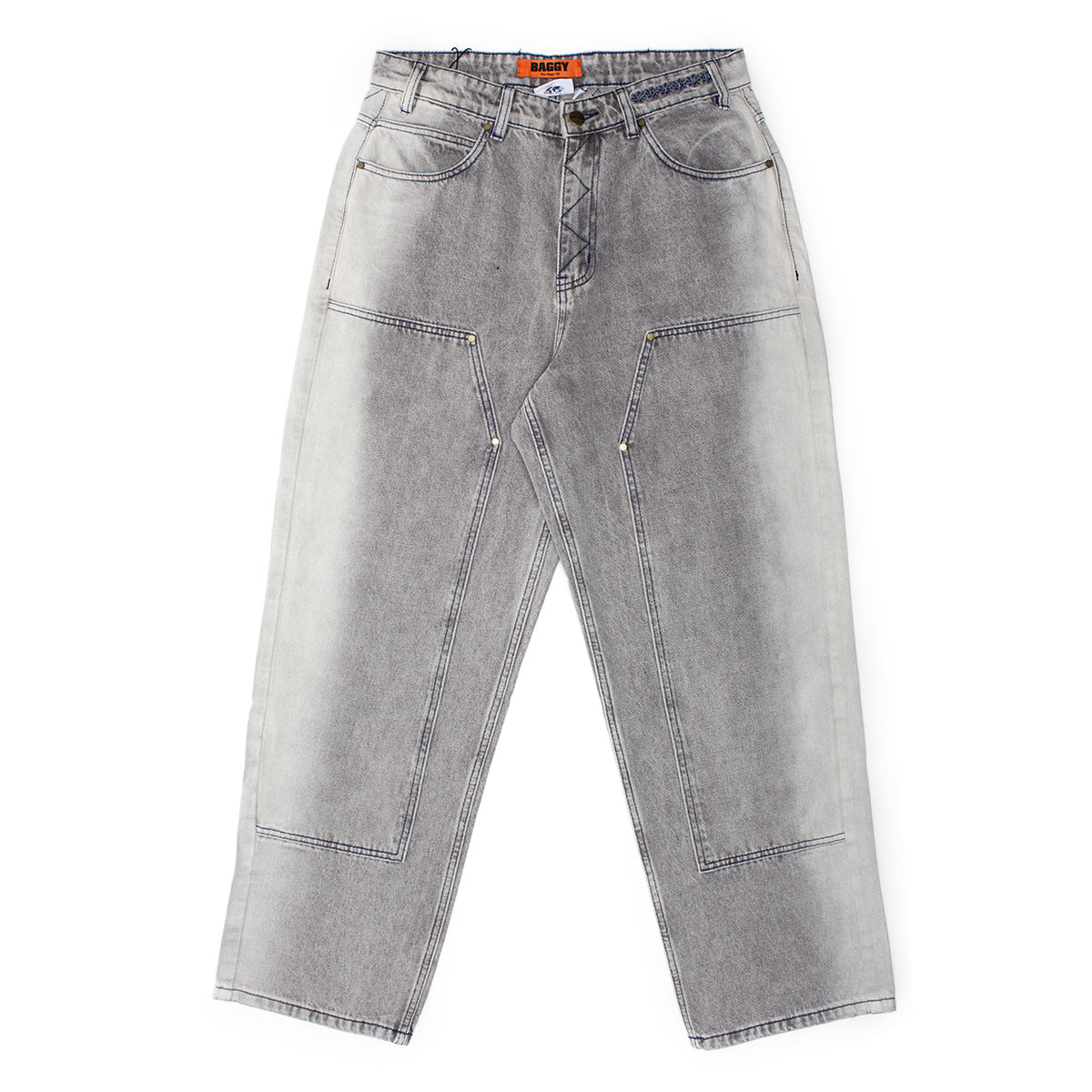 Butter Goods - Bronco Denim Jeans
Color : Washed Grey