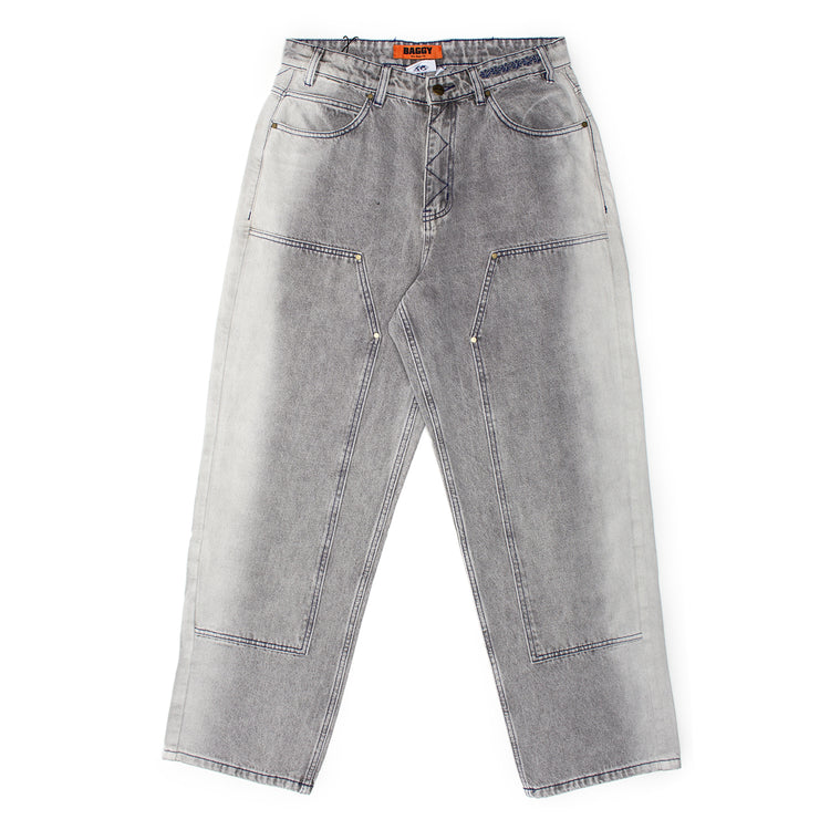 Butter Goods - Bronco Denim Jeans
Color : Washed Grey