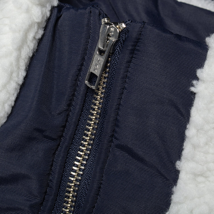 Grand Collection - Shibuya Sherpa Jacket
Color : White / Navy