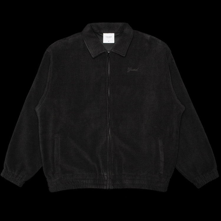 Grand Collection - Heavyweight Polar Fleece Jacket
Color : Black
