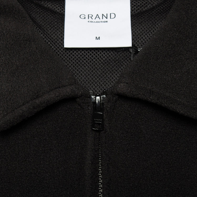Grand Collection - Heavyweight Polar Fleece Jacket
Color : Black