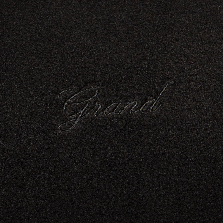 Grand Collection - Heavyweight Polar Fleece Jacket
Color : Black