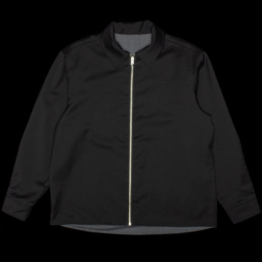 Grand Collection - Reversible Wool Overshirt
Color : Black