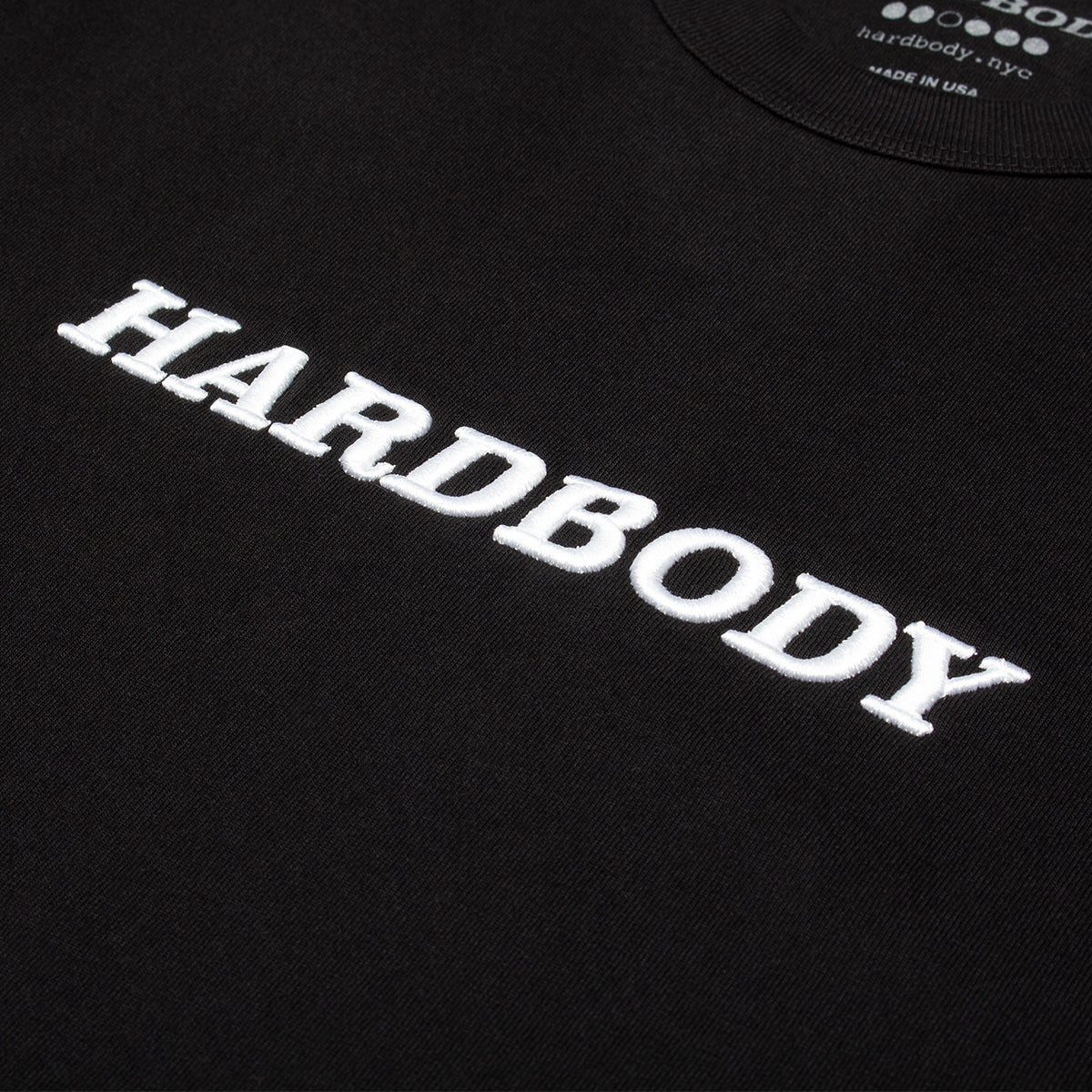 Hardbody - Heavyweight Logo T-Shirt
Color : Black