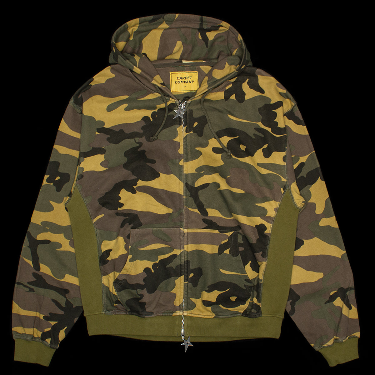 Carpet Company - C-Star Double Zip Hoodie
Color : Camo