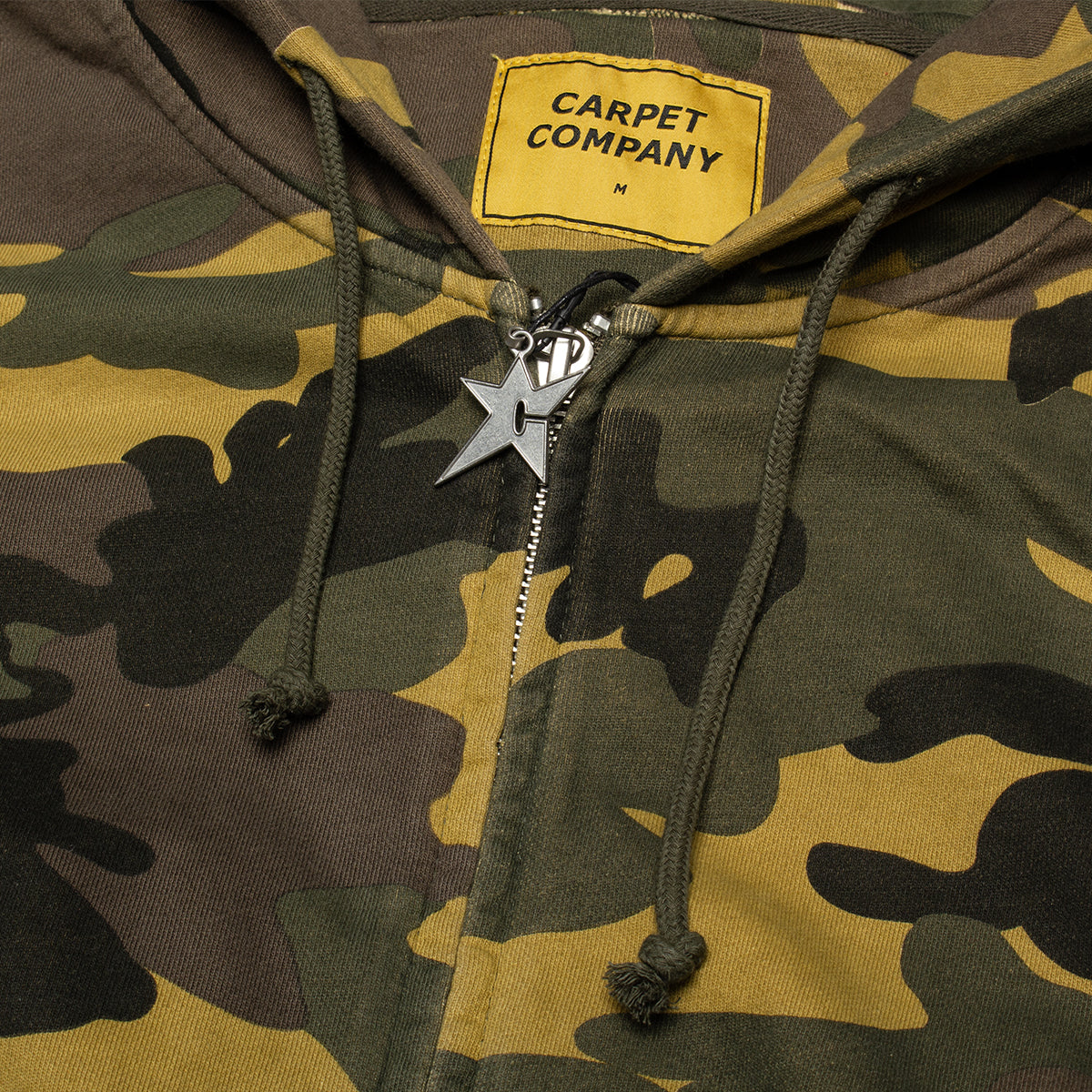 Carpet Company - C-Star Double Zip Hoodie
Color : Camo