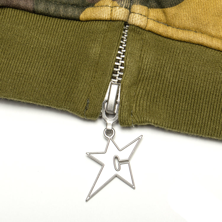 Carpet Company - C-Star Double Zip Hoodie
Color : Camo