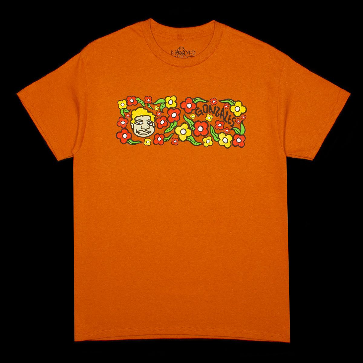 Krooked | Sweatpants T-Shirt Color : Orange 