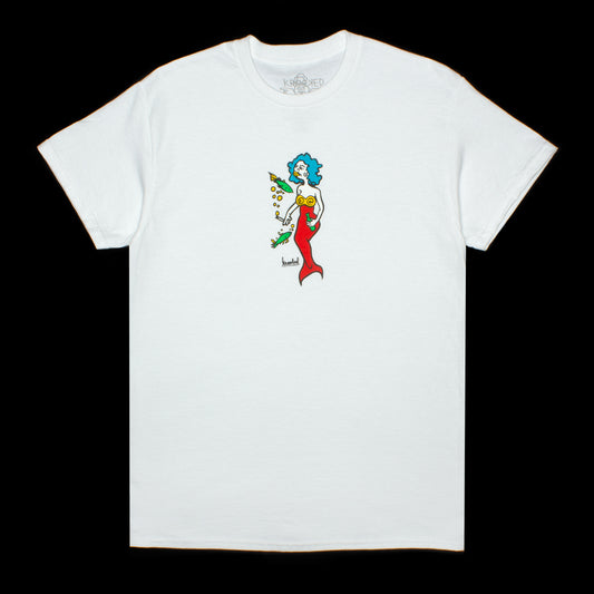 Krooked | Mermaid T-Shirt Color : White 