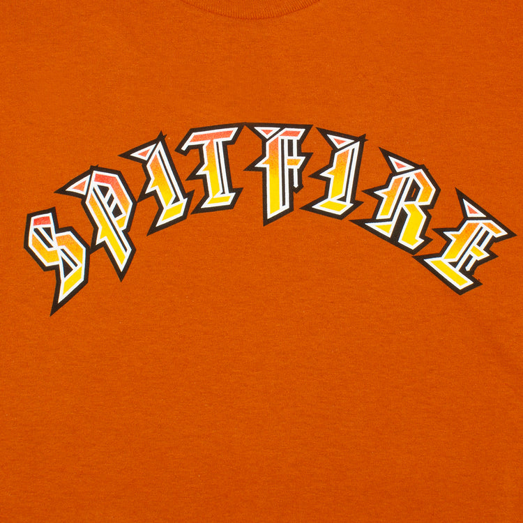 Spitfire | L/S Old E Bighead Fill T-Shirt Color : Orange