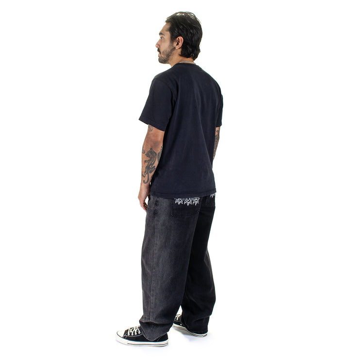 Butter Goods - Bronco Denim Jeans
Color : Washed Black