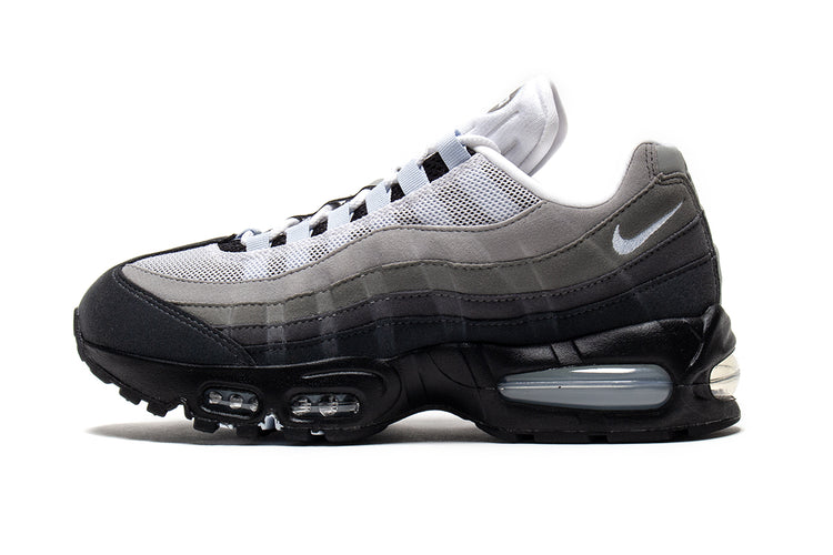 Nike - Women's Air Max 95 Big Bubble
Style # HJ5996-002
Color : Black / Blue Tint / White / Medium Grey