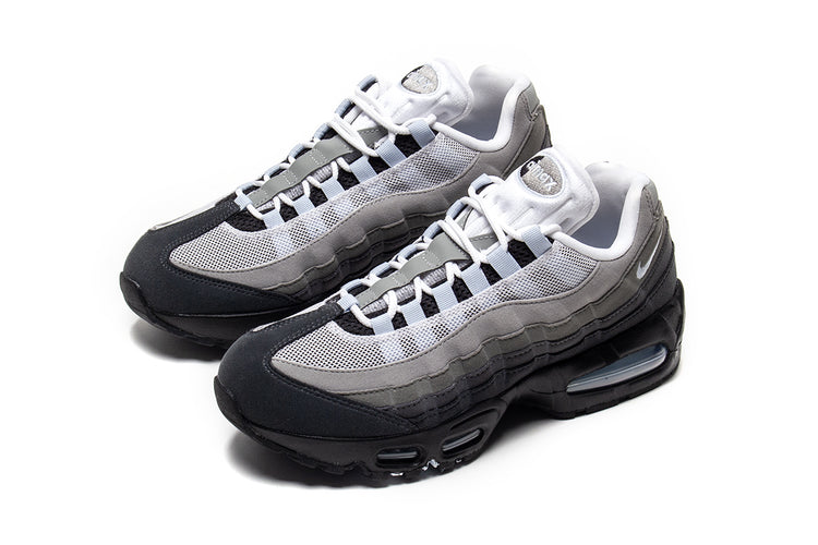 Nike - Women's Air Max 95 Big Bubble
Style # HJ5996-002
Color : Black / Blue Tint / White / Medium Grey