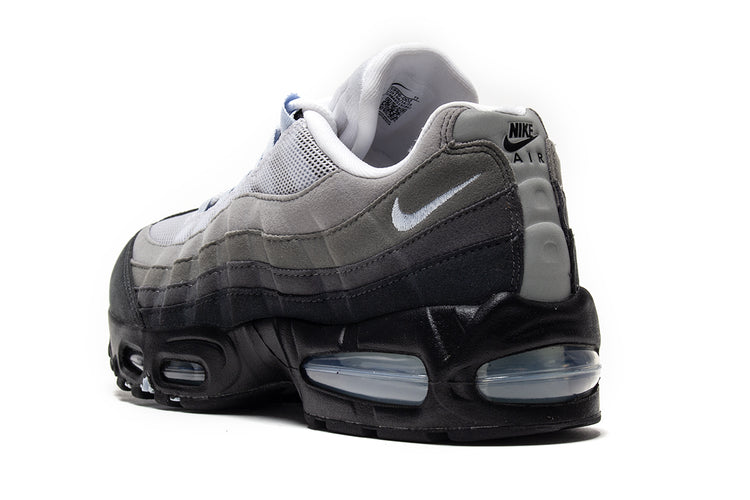 Nike - Women's Air Max 95 Big Bubble
Style # HJ5996-002
Color : Black / Blue Tint / White / Medium Grey