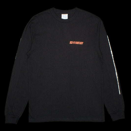 Sci-Fi Fantasy | Fantasy World L/S T-Shirt Color : Black