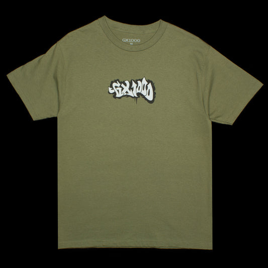 GX1000 | Throwie T-Shirt Color : Military Green